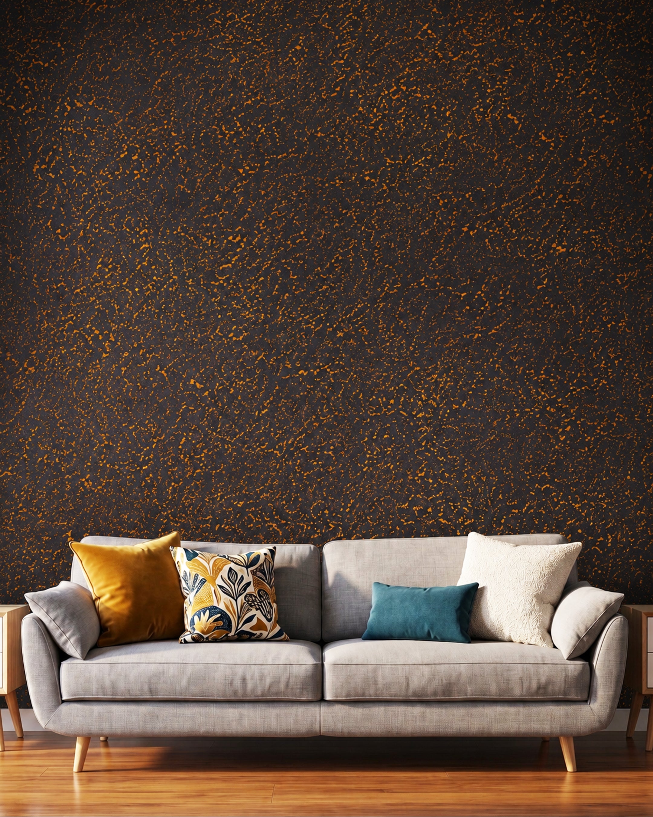 Truly Textures Black - Orange Spry