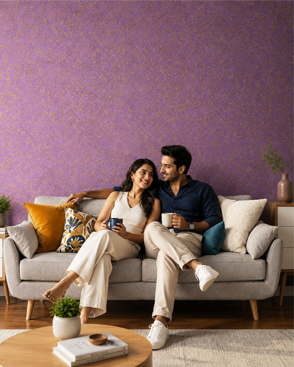 Truly Textures Gold - Purple Spry