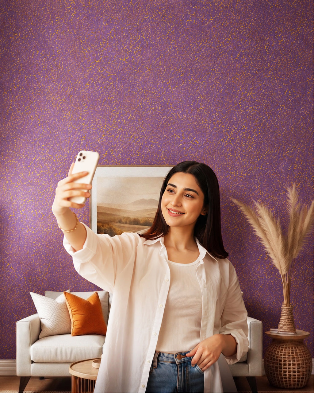 Truly Textures Gold - Purple Spry