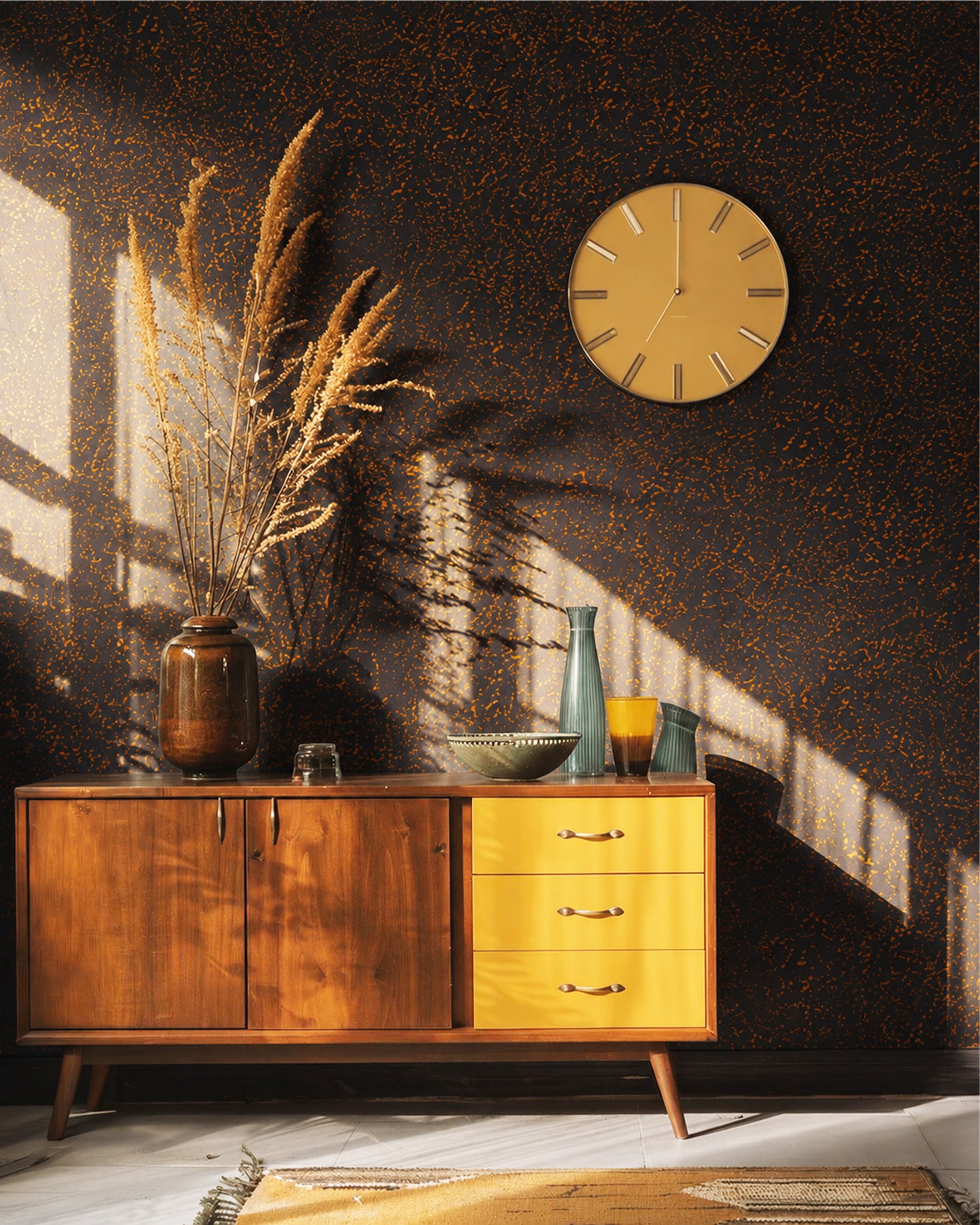 Truly Textures Black - Orange Spry