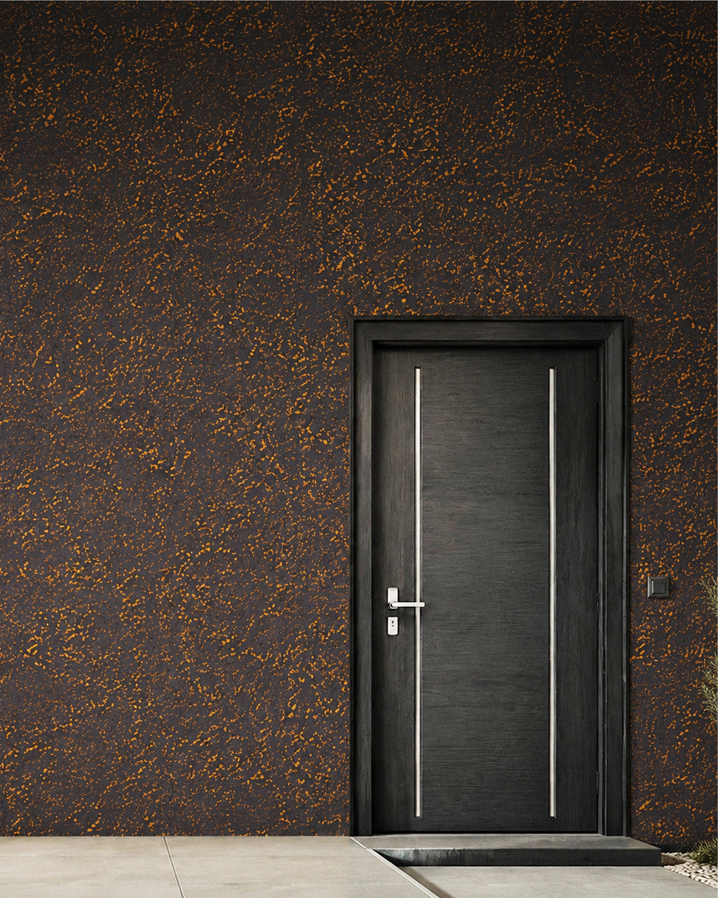 Truly Textures Black - Orange Spry