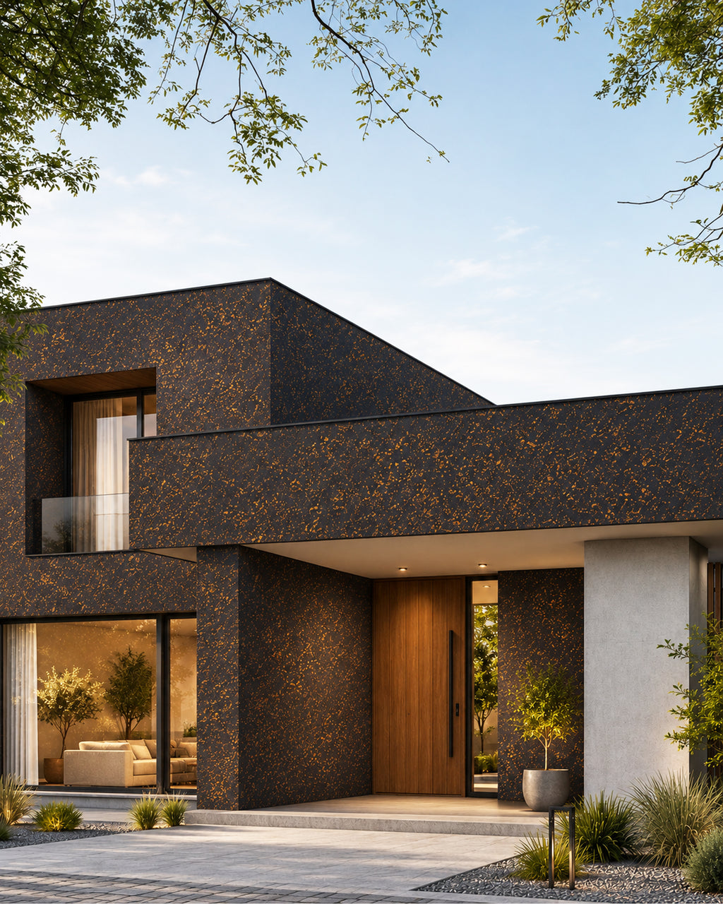 Truly Textures Black - Orange Spry