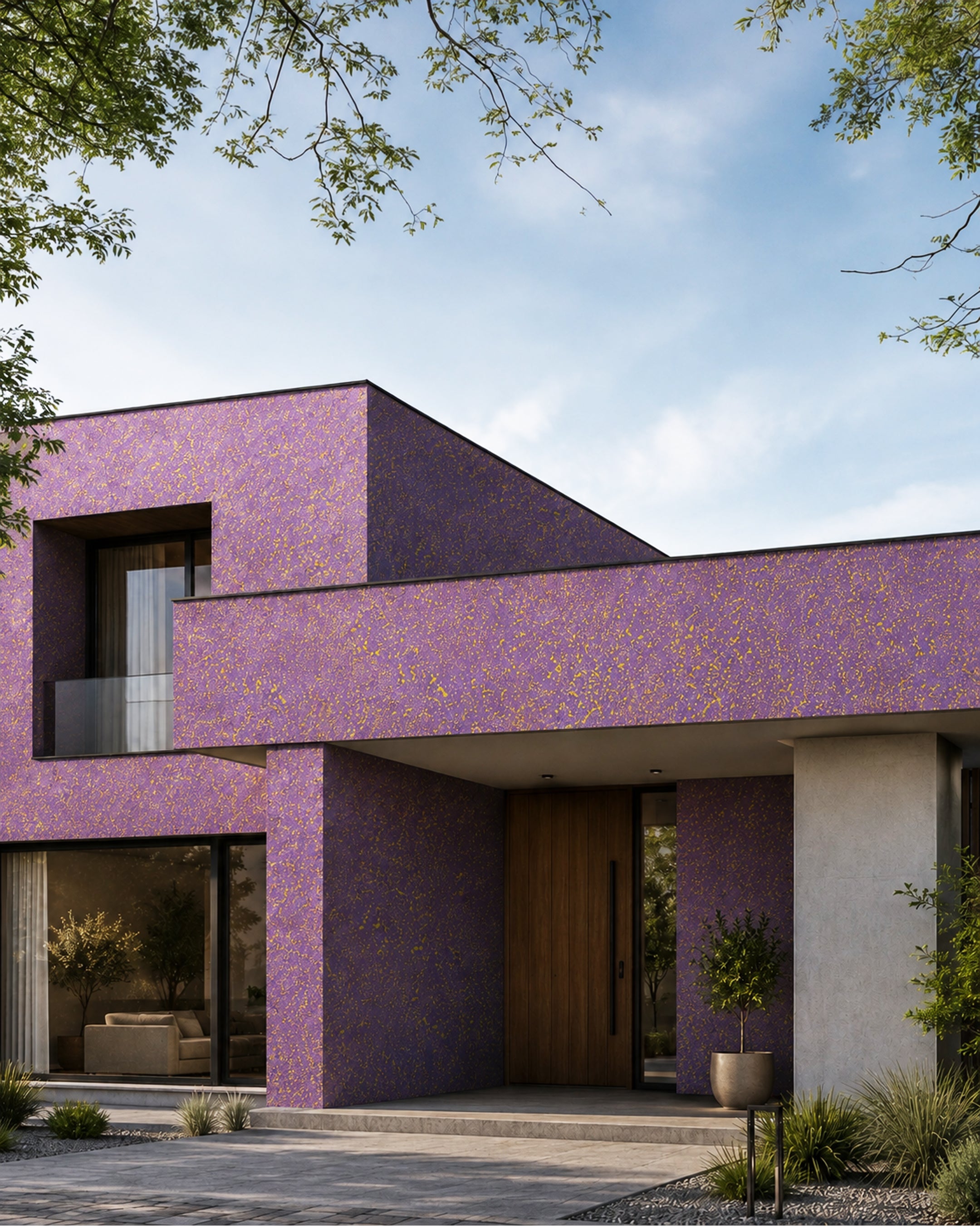 Truly Textures Gold - Purple Spry