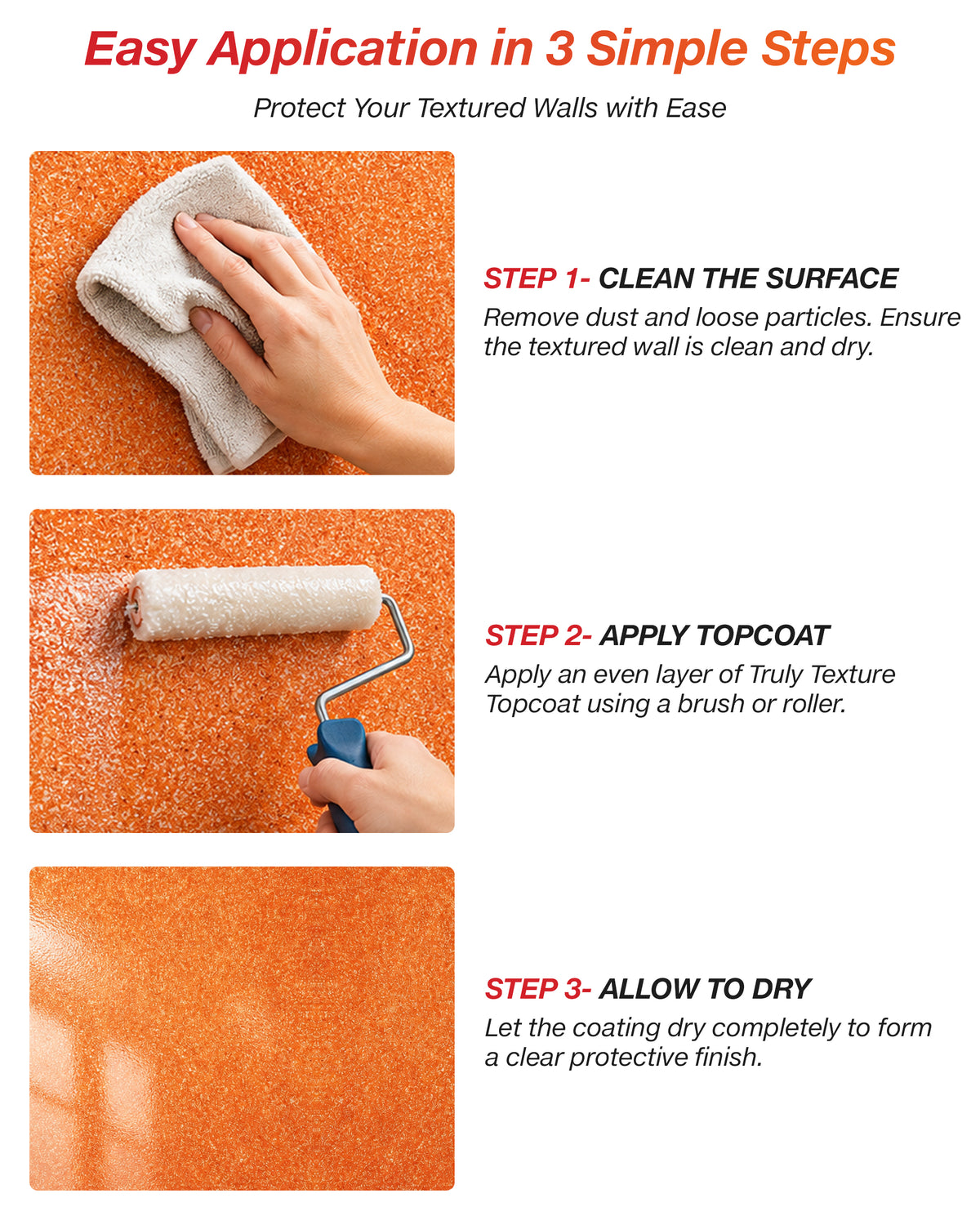 Truly Texture Topcoat – Transparent Protective Coating